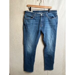 Ace Rivington Candiani Denim Athletic Taper Jeans Blue 36x32 Mens 9301